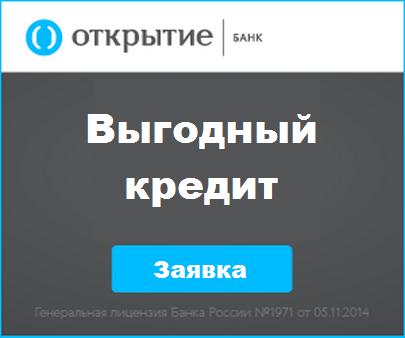 онлайн заявка кредит банки россия